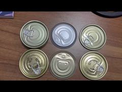 #307 Tampa fácil de 83,3 mm Embalagem personalizada para tampas de latas de alimentos enlatados